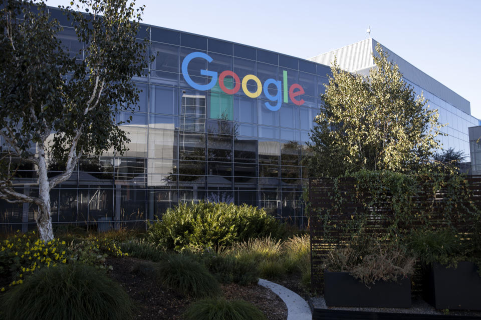 Las oficinas centrales de Google en Mountain View, California, el 20 de octubre de 2020. (Laura Morton/The New York Times)