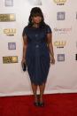 SANTA MONICA, CA - JANUARY 10: Actress Octavia Spencer arrives at the 18th Annual Critics' Choice Movie Awards held at Barker Hangar on January 10, 2013 in Santa Monica, California. (Photo by Jason Merritt/Getty Images)