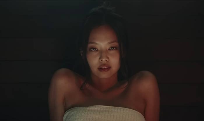 Jennie in "The Idol"