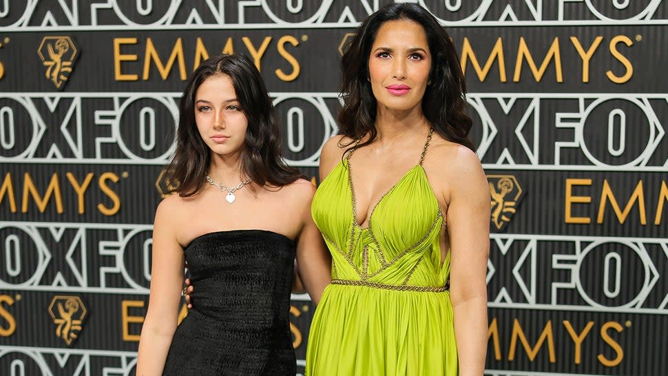 Krishna Thea and Padma Lakshmi