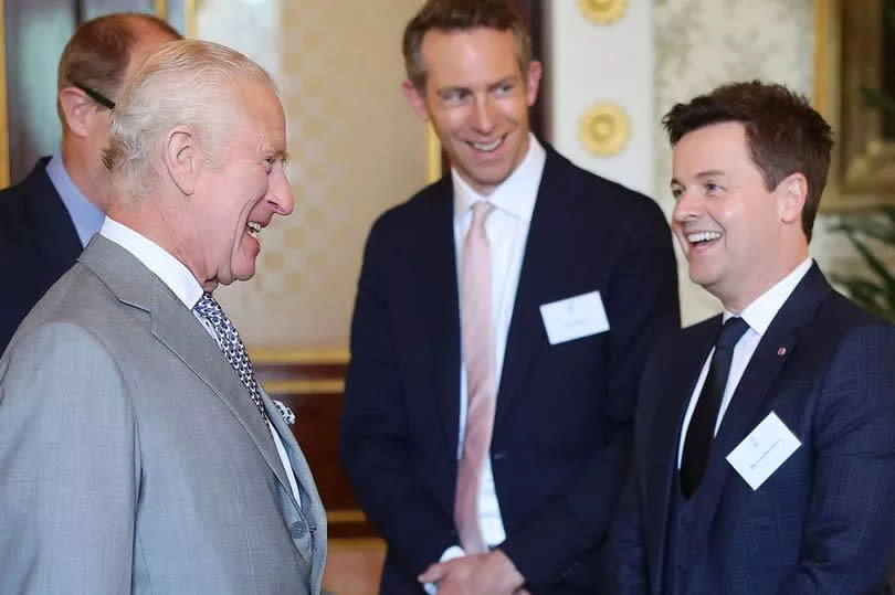 Declan Donnelly meets with King Charles