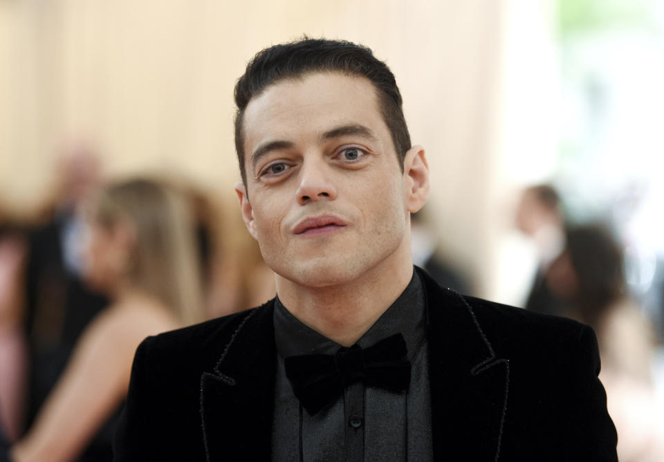 Rami Malek attends The Metropolitan Museum of Art's Costume Institute benefit gala celebrating the opening of the "Camp: Notes on Fashion" exhibition on Monday, May 6, 2019, in New York. (Photo by Evan Agostini/Invision/AP)