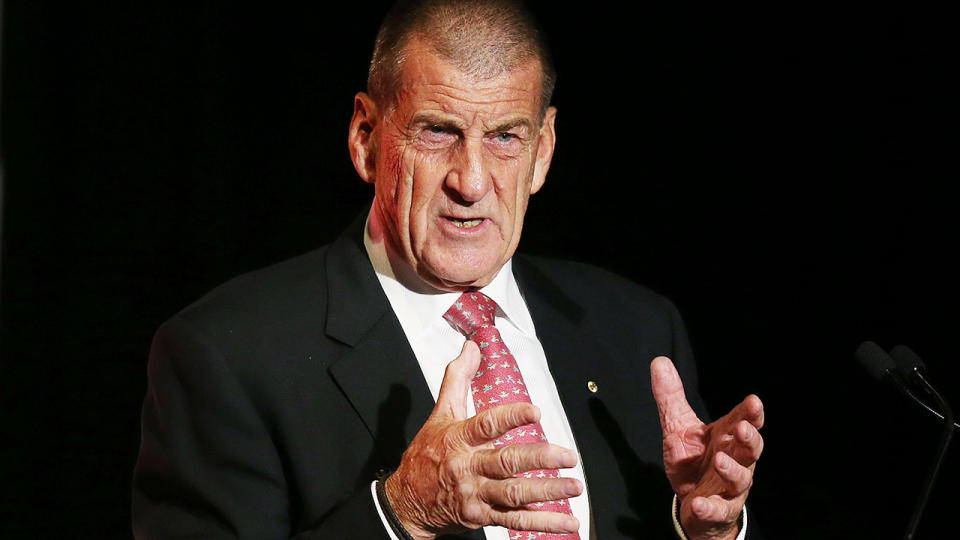 Jeff Kennett has labelled the AFL's decision not to grant Hawthorn an AFLW license yet 'a disgrace'. (Photo by Michael Dodge/Getty Images)