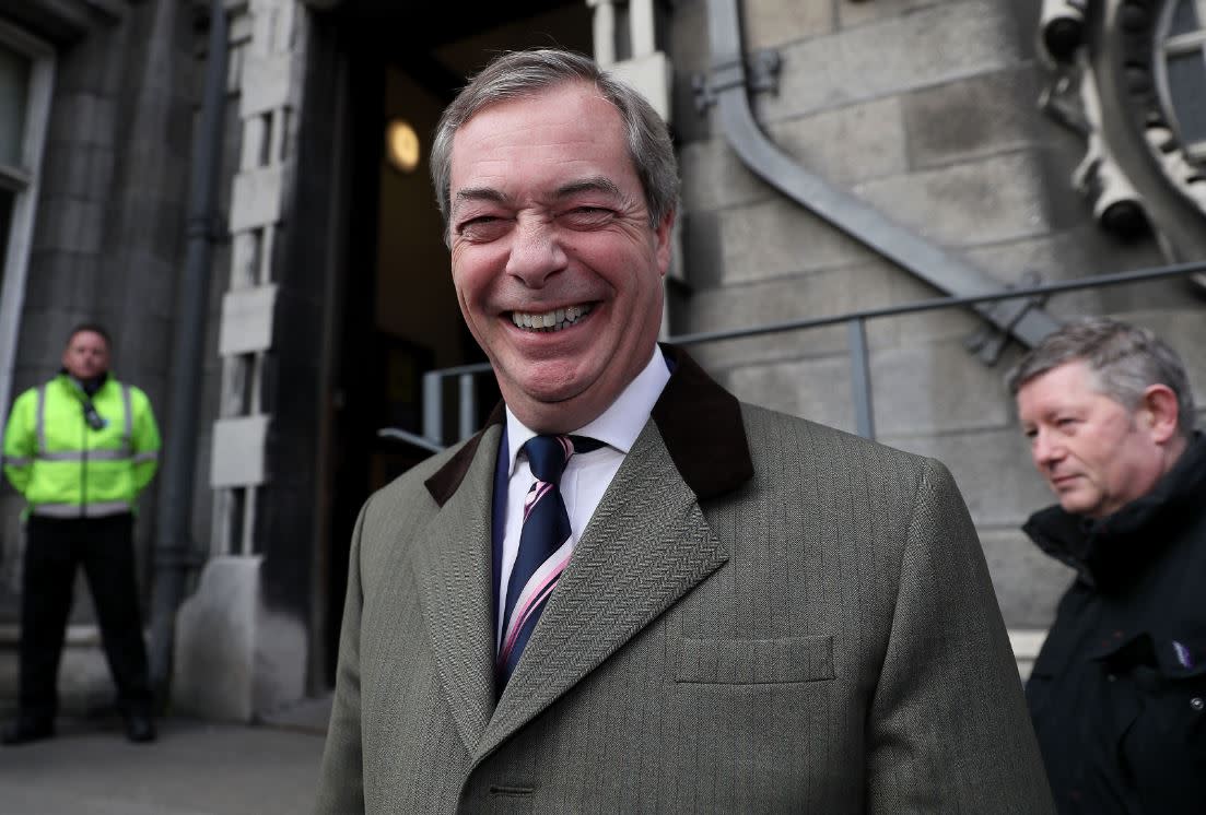 Nigel Farage (PA)