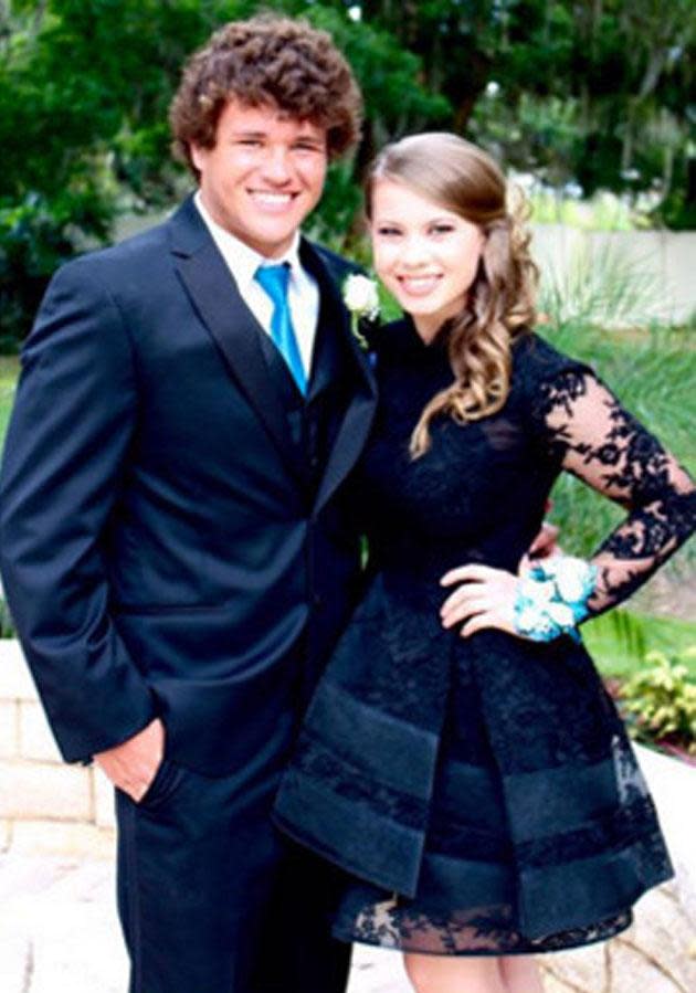 <p>Last year, Chandler asked Bindi to be his prom date so she flew to Florida to be there! Honestly, these two were made for each other.</p>