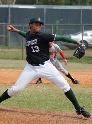 Flanagan pitcher Jose Mesa Jr. — Facebook