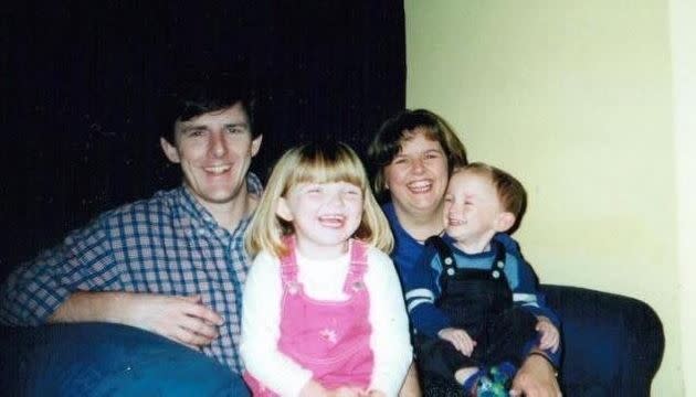 The author with her family when her father was alive. (Photo: Photo Courtesy of Jess Bacon)