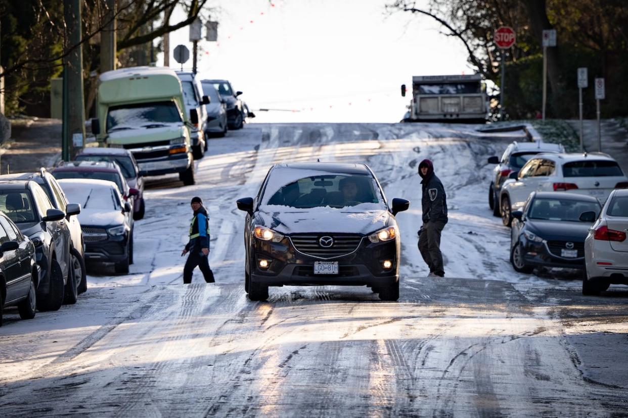 B.C. Hydro says Friday night broke the record for peak hourly energy consumption in the province. (Ethan Cairns/Canadian Press - image credit)