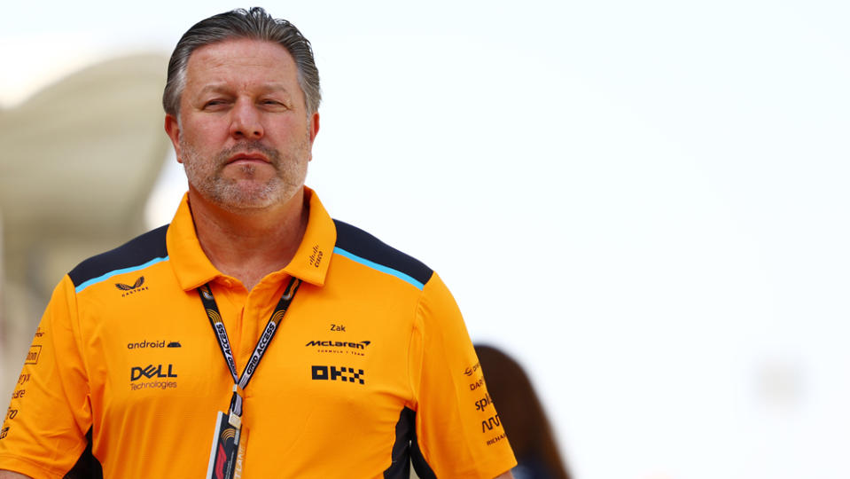 Zak Brown, McLaren Racing's CEO.