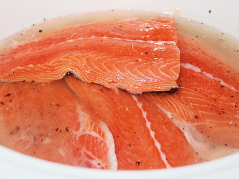 salmon fillets in slow cooker