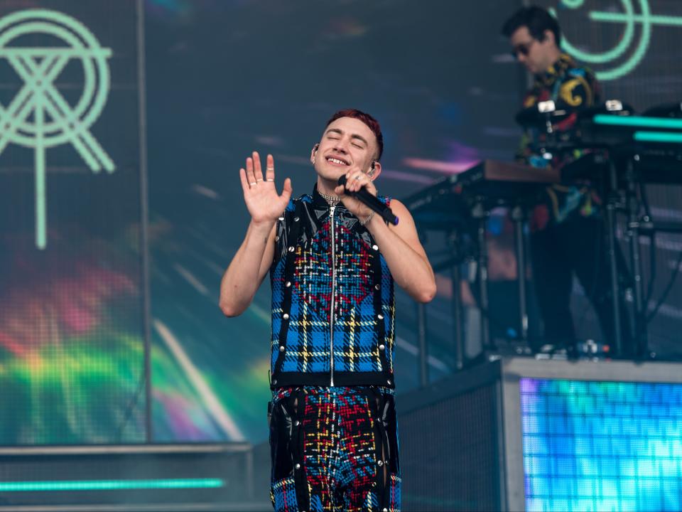 Alexander performing on Glastonbury’s Pyramid Stage during Glasonbury Festival, 2019Getty Images