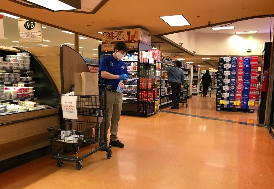 Today, for the first time in nearly two years, you may see a Wegmans worker without a face covering.