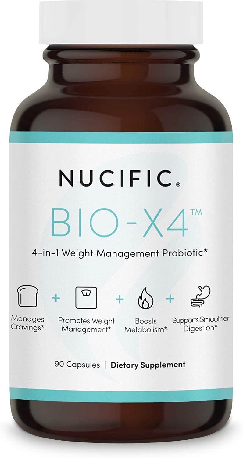 Nucific® Bio-X4 4-in-1 Weight Management Probiotic Supplement
