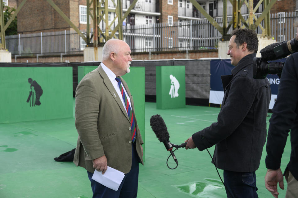 Gatting, 67, was speaking at a historic first cricket match at the iconic Oval gasholder organised by the Lord’s Taverners and Berkeley