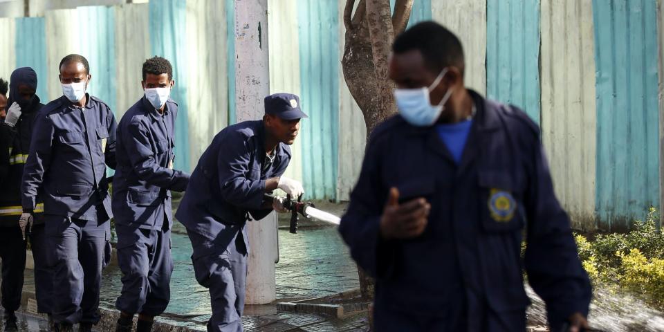 Coronavirus precautions in Ethiopia