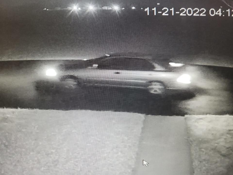The Office of the State Fire Marshall is seeking this vehicle of interest in the indendiary blaze that broke out early Monday, Nov. 21, 2022, at the Kingdom Hall of Jehovah's Witnesses in Salisbury.