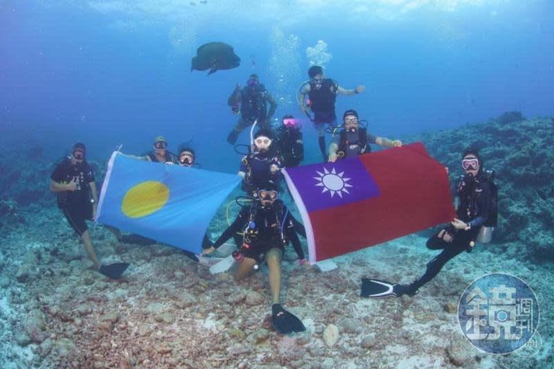 台灣與帛琉的旅遊之路，才正要開始。（駐帛琉大使周民淦提供）