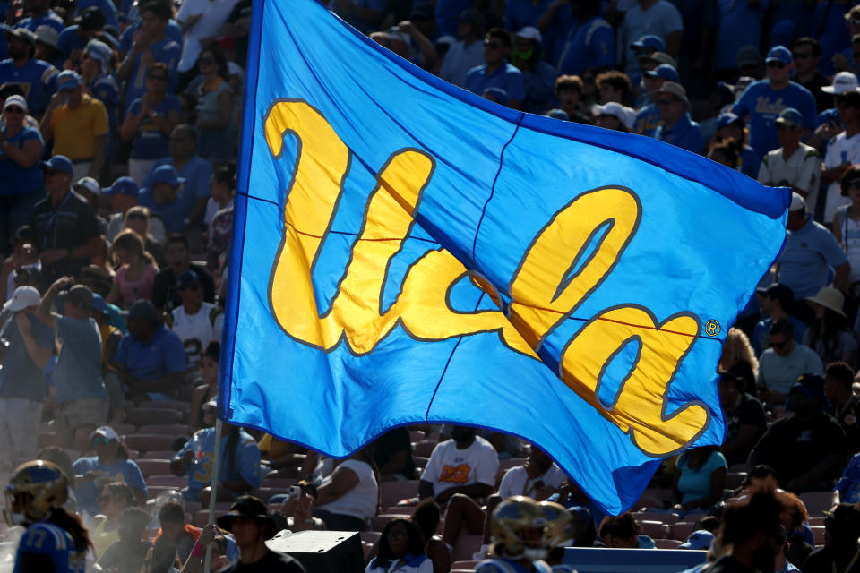 UCLA has landed a major commitment in five-star quarterback Dante Moore, who flipped from his original choice of Oregon. (Photo by Sean M. Haffey/Getty Images)