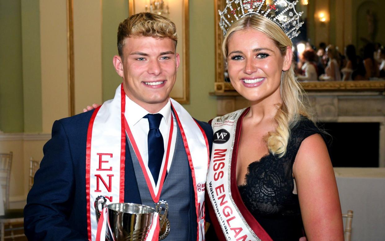 Mr Turner was awarded the title by Milla Magee, Miss England