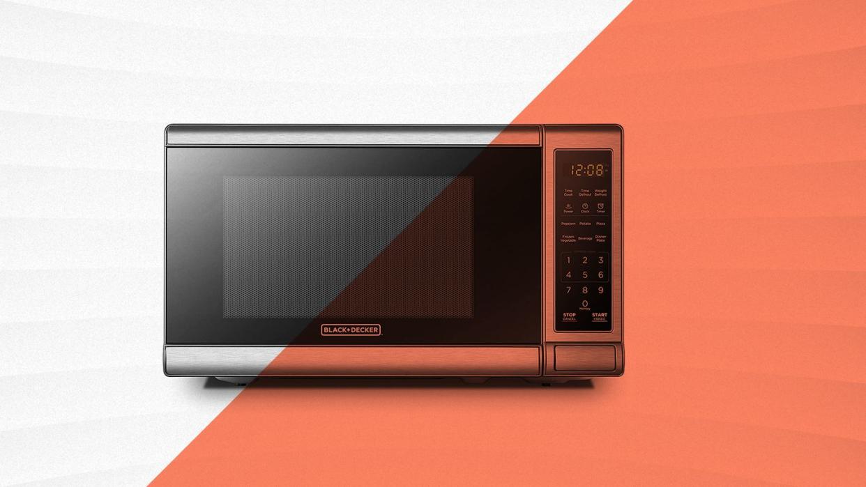 black and decker microwave