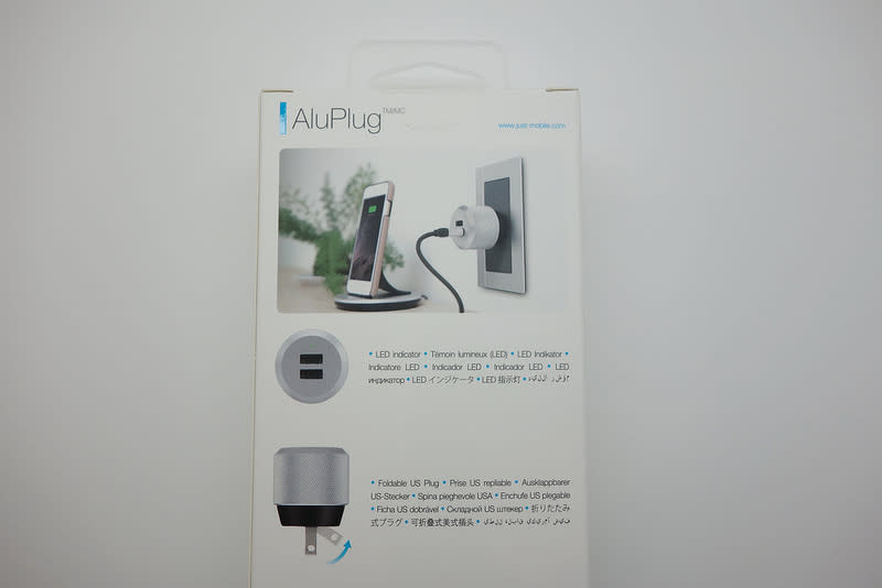 just mobile AluPlug 出國超好用 雙USB充電器