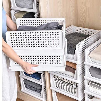 Make the most of unused wardrobe space