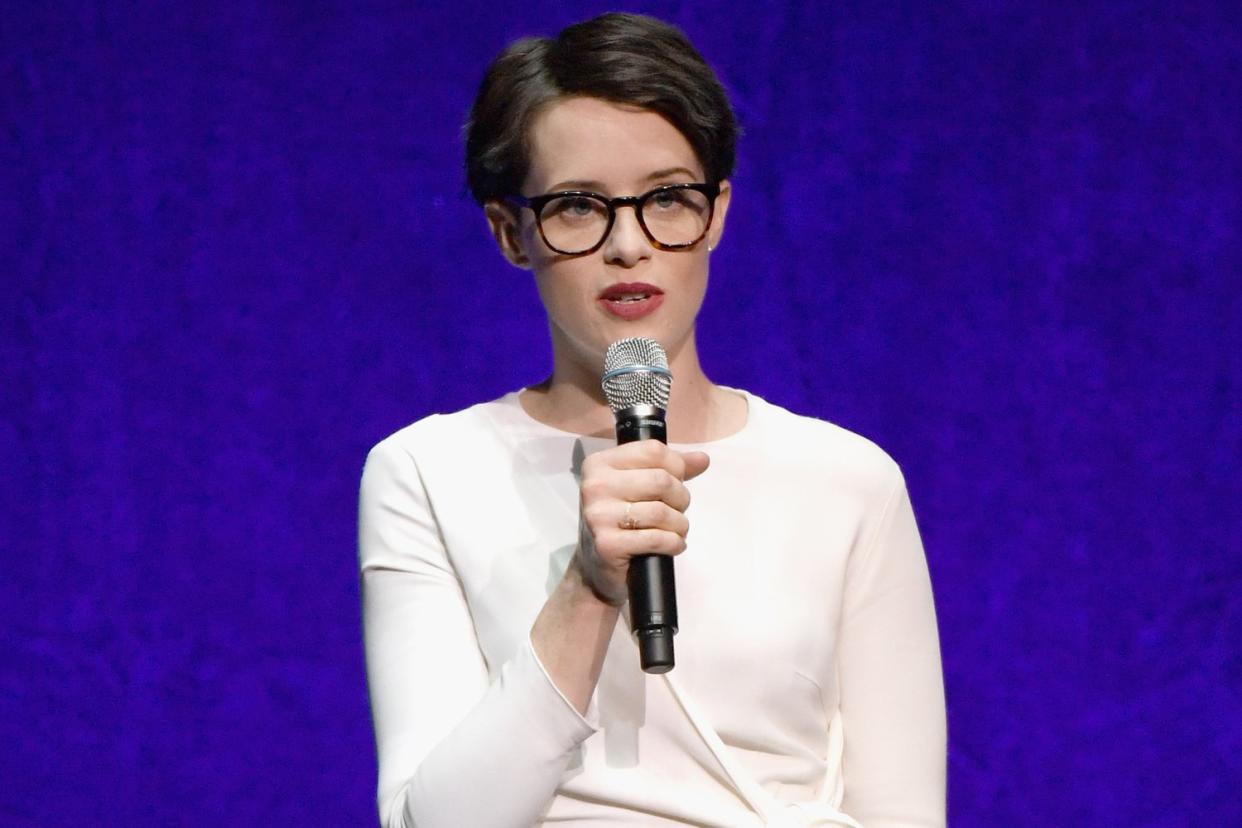 Speaking out: Actress Claire Foy: Ethan Miller/Getty