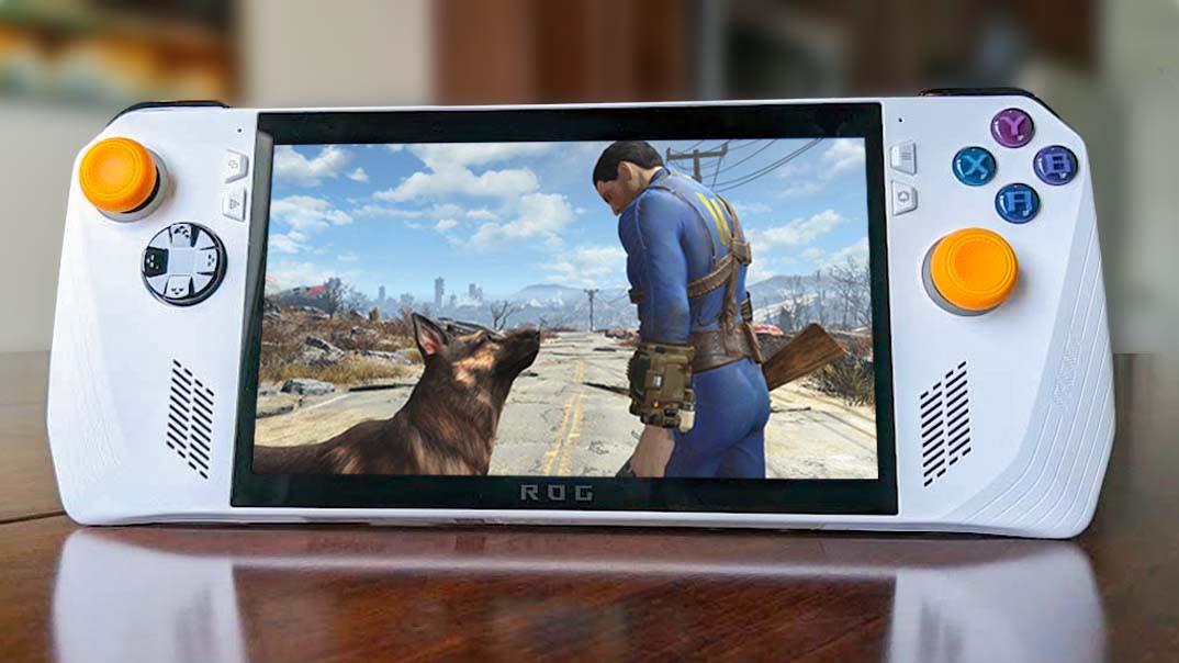  Fallout 4 on ROG Ally. . 