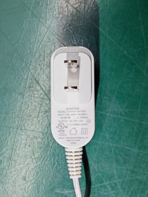 Hatch Baby power adapters that were recalled on July 3, 2024 due to a shock hazard.