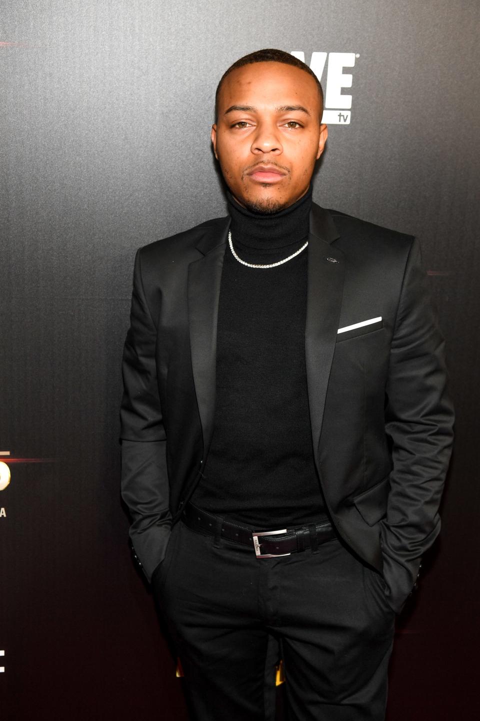 Shad Moss aka Bow Wow attends the "Growing Up Hip Hop: Atlanta" season 2 premiere party in Atlanta in 2018.