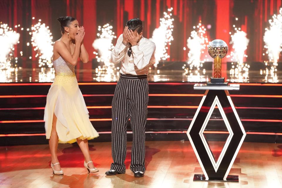 Charli D'amelio and Mark Ballas were crowned "Dancing With the Stars" champions.