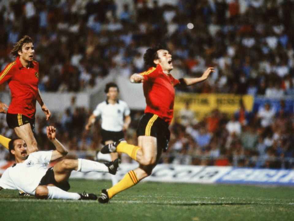 Belgium suffer defeat in the Euro 1980 final (Getty Images)