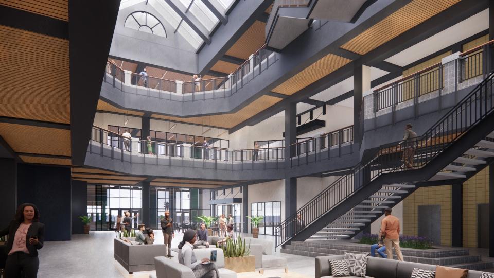 Fox Commons is envisioned as a hub of activity in downtown Appleton.