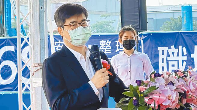 針對立委陳柏惟被罷免，高雄市長陳其邁25日出席巿政行程表示，充分尊重罷免結果，反對因為個案就修法。（柯宗緯攝）