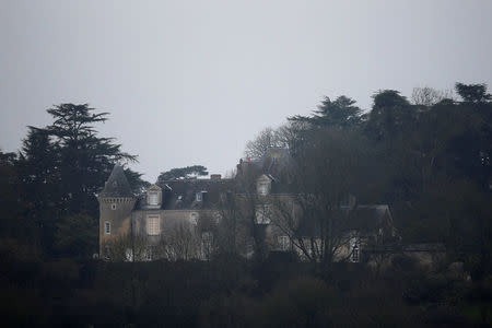 A views shows the Manor of Beauce, a 14th century building which is the Fillon's home in Solesmes, near Sable-sur-Sarthe, western France, January 31, 2017. REUTERS/Stephane Mahe