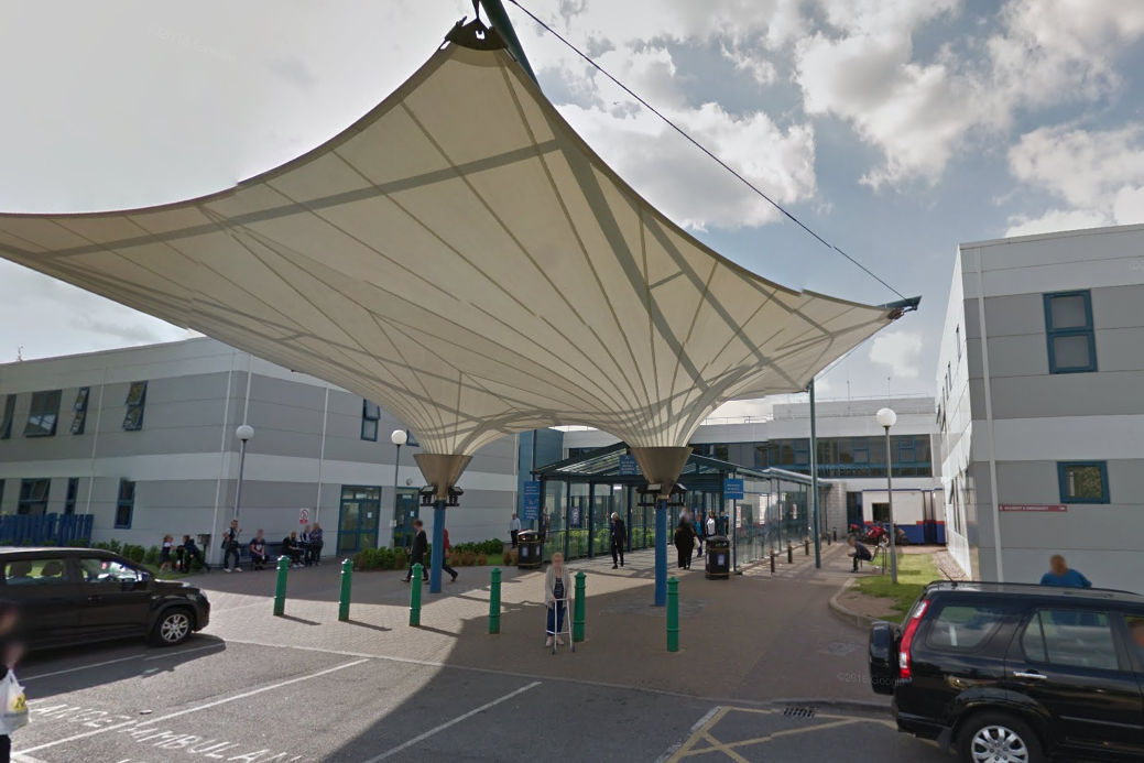 Under fire: Queen Elizabeth Hospital in Woolwich: Google Maps