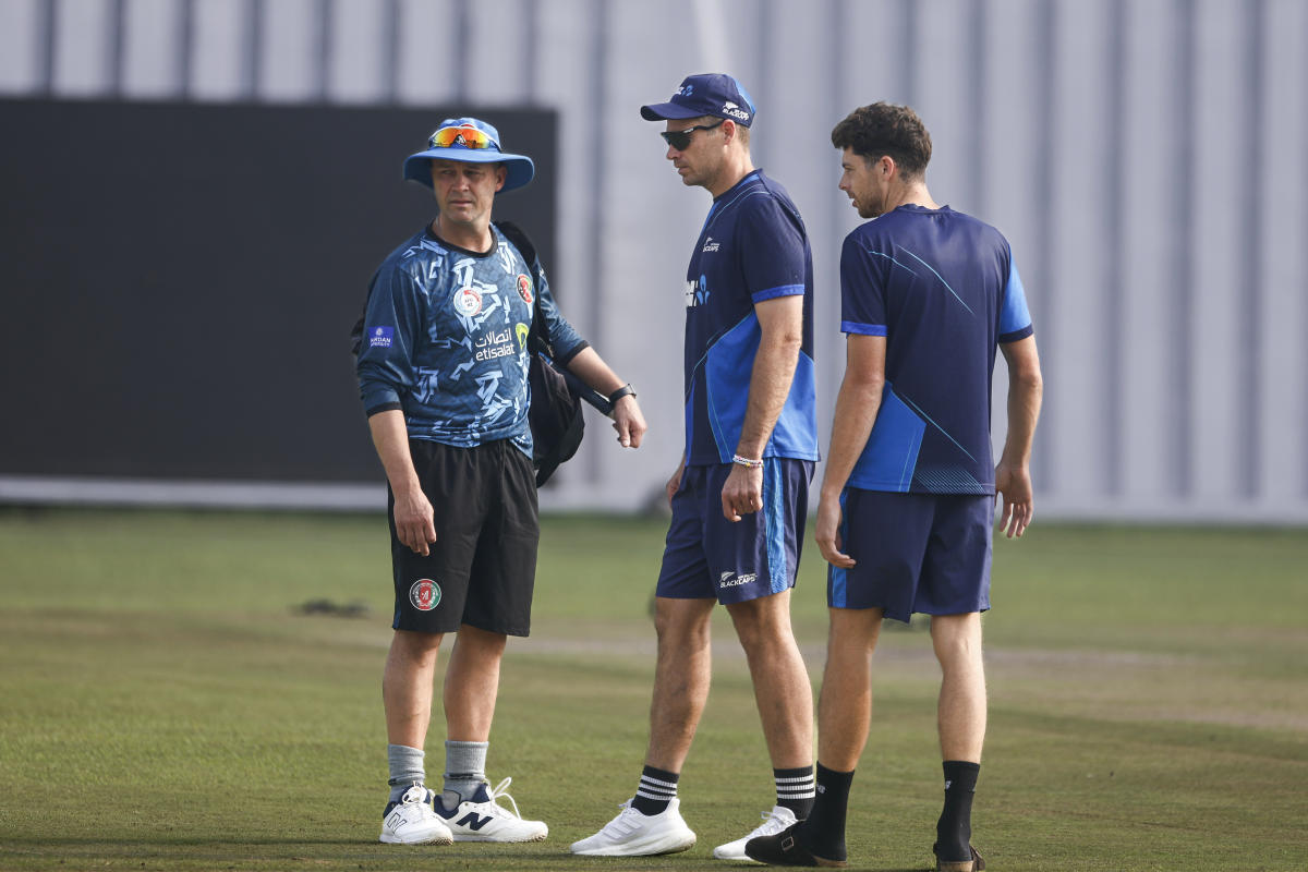 Wet outfield delays start of cricket test between Afghanistan and New Zealand