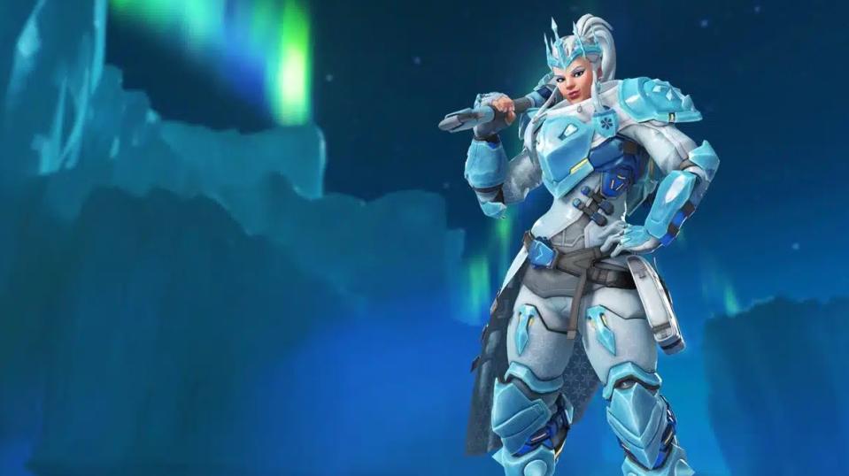 Skin legendario Ice Queen Brigitte de Overwatch 2