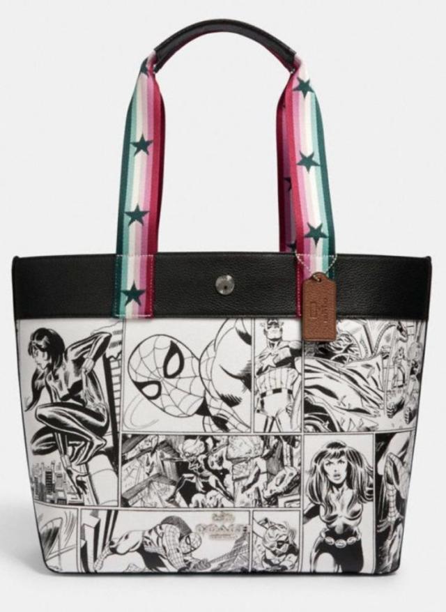 The Coach Outlet just launched a gorgeous Marvel collection and