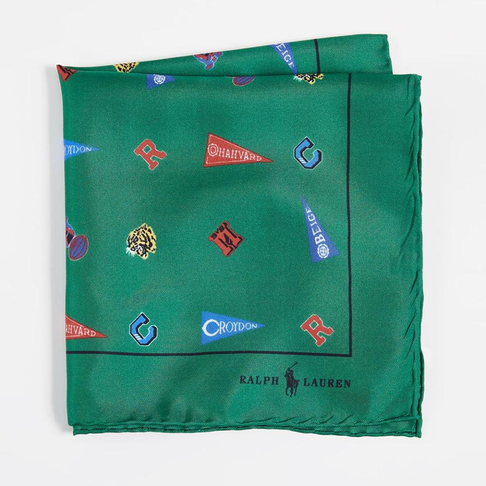 Polo Ralph Lauren Printed Mascot Pocket Square