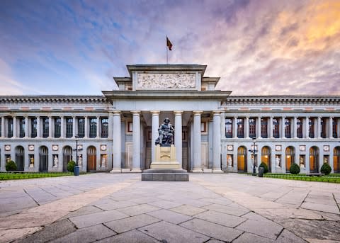 Madrid's Prado museum - Credit: GETTY