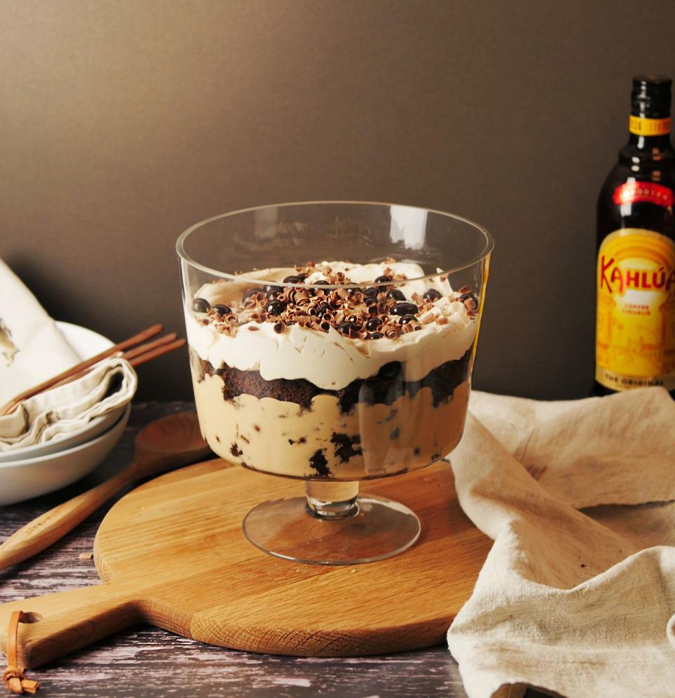 Espresso martini trifle