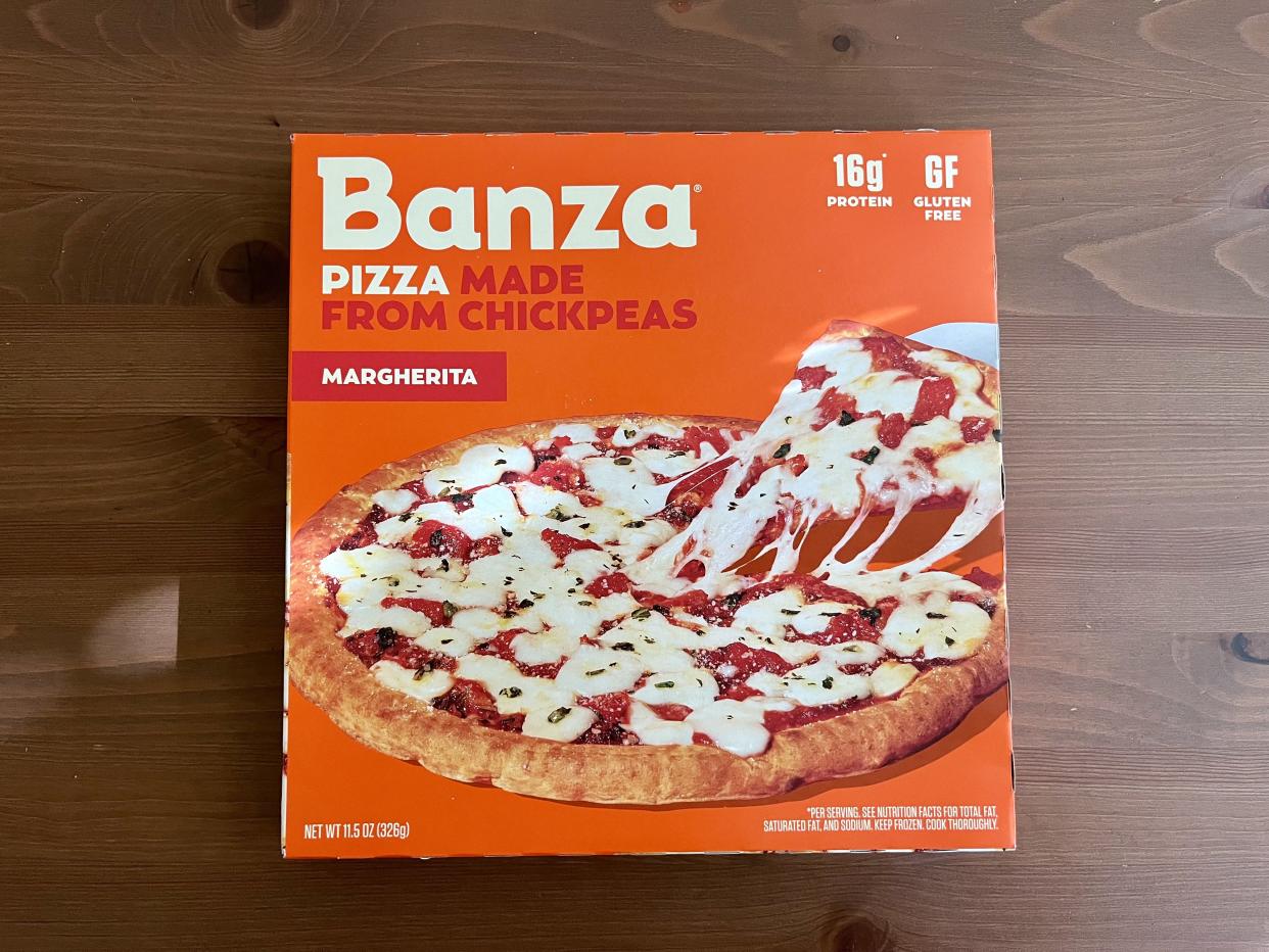 margherita banza frozen pizza