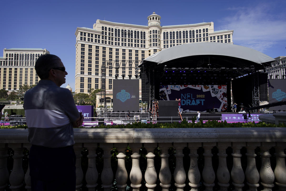 Watch this year's NFL Draft in style all over the Las Vegas Strip