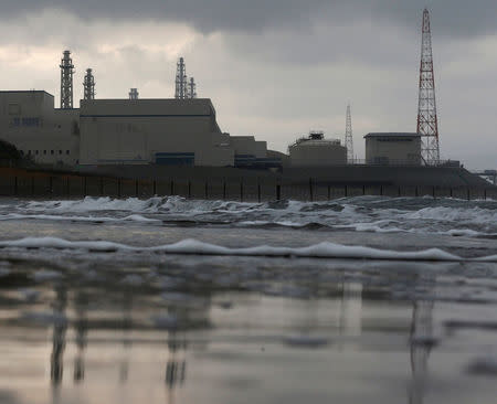 Tokyo Electric Power Co.'s (TEPCO) Kashiwazaki Kariwa nuclear power plant, which is the world's biggest, is seen from a seaside in Kashiwazaki, November 12, 2012. REUTERS/Kim Kyung-Hoon/File photo