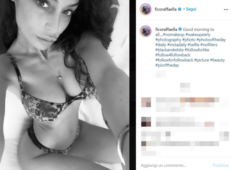 Paparazzata con l'imprenditore fiorentino Giulio Fratini, Raffaella Fico si gode l'amore e la sua nuova vita