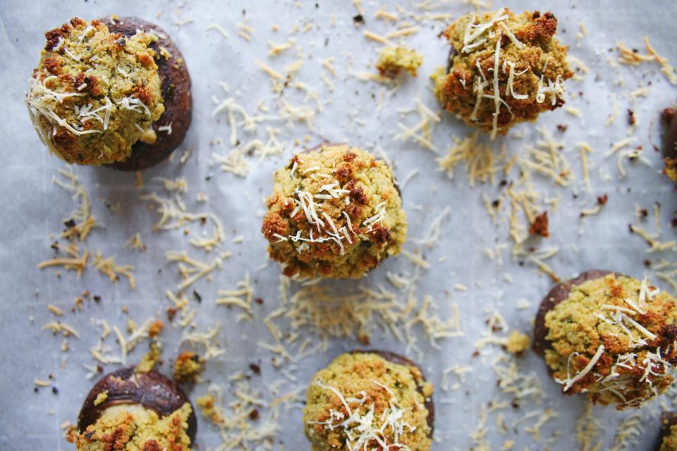 Stuffed mushrooms.