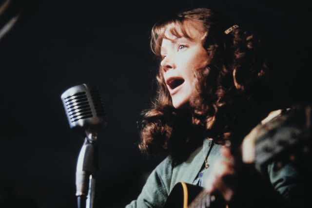 <p>Getty</p> Academy Award nominee Sissy Spacek plays country singer Loretta Lynn in the 1980 film Coal Miner's Daughter.