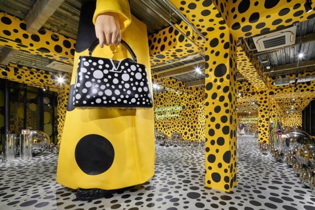 Inside the Louis Vuitton x Yayoi Kusama Pop Up Shop in Soho, NYC —  SOLIFESTYLE®