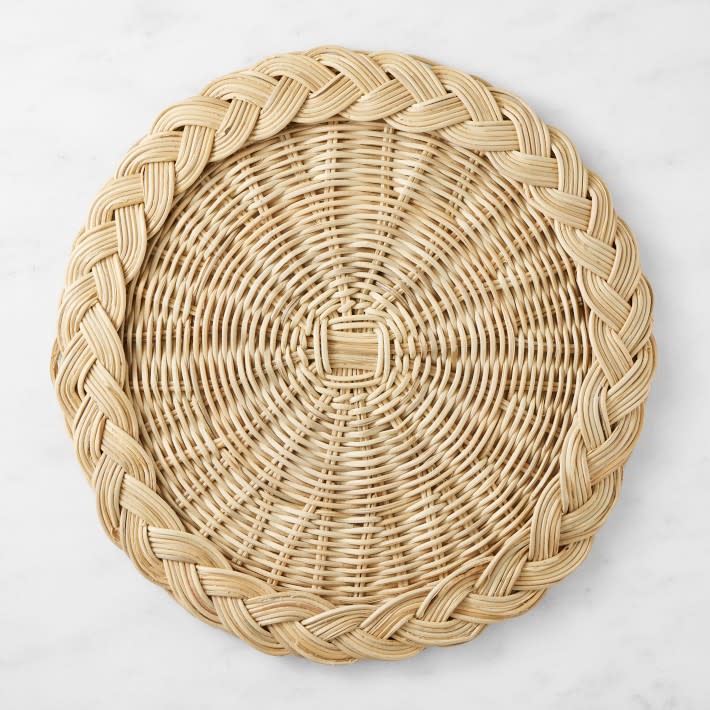 <p><a href="https://go.redirectingat.com?id=74968X1596630&url=https%3A%2F%2Fwww.williams-sonoma.com%2Fproducts%2Faerin-braided-woven-charger&sref=https%3A%2F%2Fwww.housebeautiful.com%2Fshopping%2Fhome-accessories%2Fg60334754%2Faerin-williams-sonoma-spring-2024-collection%2F" rel="nofollow noopener" target="_blank" data-ylk="slk:Shop Now;elm:context_link;itc:0;sec:content-canvas" class="link rapid-noclick-resp">Shop Now</a></p><p>Braided Woven Charger</p><p>williams-sonoma.com</p><p>$29.95</p>